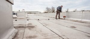 commercial flat roof damage signs in Sanpete County