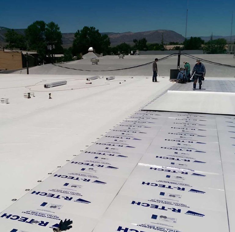 commercial roofing contractor in Sanpete County